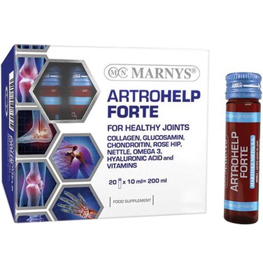 Marnys Artrohelp Forte Joint Supplement Vials With Collagen, Pack of 20 Tablets