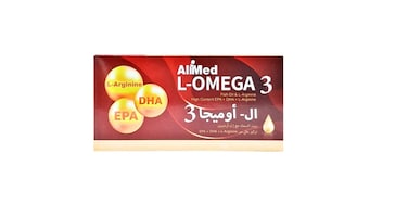 ALLMED L-OMEGA 3 FISH OIL 30 CAP