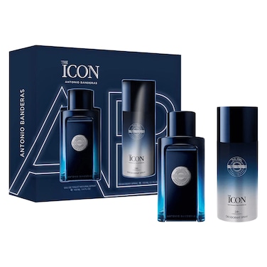 Antonio Banderas The Icon Men Gift Set Edt 100Ml + Deodorant 150Ml