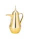 BLACKSTONE Arabic Vacuum Flask 1L   Leakproof Arabic Thermos keeps your Beverages Hot for long time (GOLD, 1000 ML)