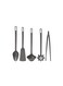 kitchen utensil set, grey