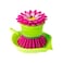 Vigar Flower Power Palm Dish Brush