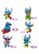 Disney Stitch Surf-Alien-Swimming Set (Random 1 Piece)