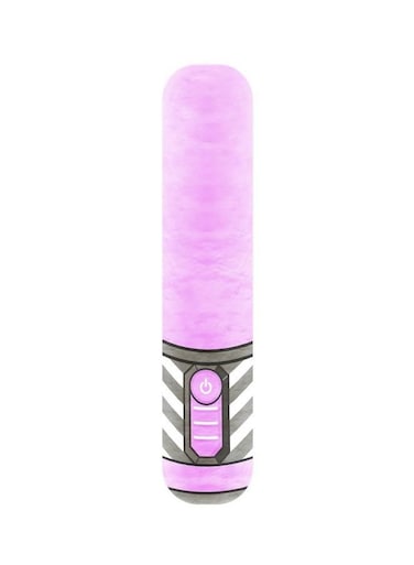Fluffy Fighterz Lightsaber Toy (Pink) - Assorted 1 Piece