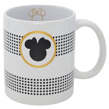 Disney Minnie Gold Ceramic Mug - 325 Ml