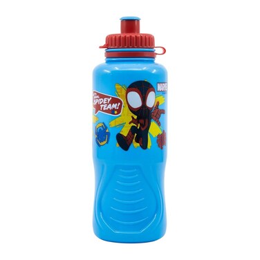 Marvel Spidey Plastic Ergo Sport Water Bottle - 430 Ml