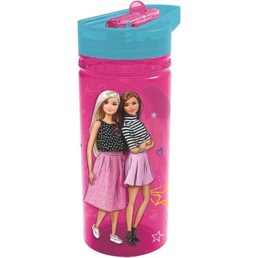 Mattel Barbie Bb22 Plastic Ecozen Water Bottle - 580 Ml