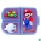 Nintendo Super Mario Plastic Lunchbox With Multi Compartment