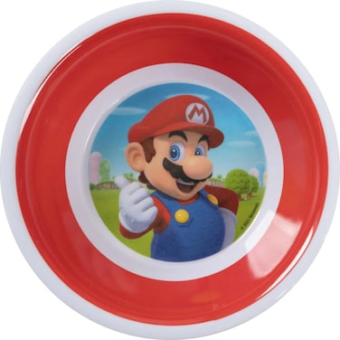 Nintendo Super Mario Melamine Bowl W/O Rim