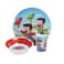 Nintendo Super Mario Melamine Plate, Bowl &amp; Tumbler Set