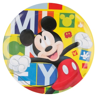 Disney Mickey Watercolors Melamine Plate