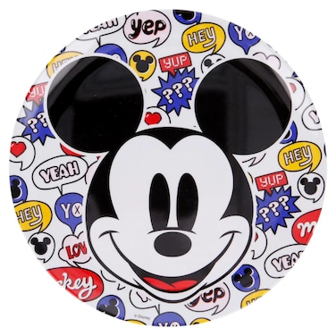 Disney Its A Mickey Thing Melamine Plate W/O Rim