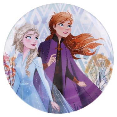 Disney Frozen II Elements Melamine Plate W/O Rim