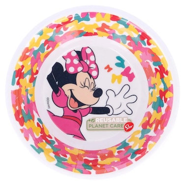 Disney Minnie So Edgy Melamine Bowl W/O Rim