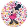 Disney Minnie So Edgy Melamine Plate W/O Rim