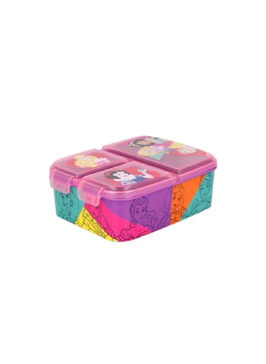 Stor Multi Compartment Sandwich Box Princess Bright &amp; Bold