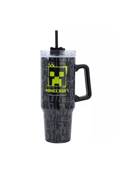 Minecraft Squared Pattern Insulated Stainless Steel XXL Rambler Mug
