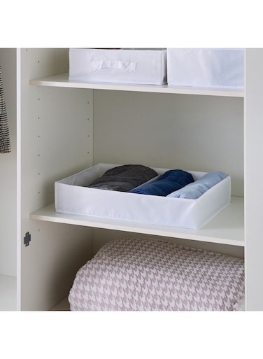 Box Novel Storage Box with Compartment 34 x 51 x 10 cm