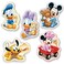 Educa - Baby Mickey Mouse 5 Progressive Puzzles From 3 To 5 Pieces Children's Puzzle For Babies 2 Years 24 Months Children's Disney Puzzle (13813)