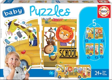 Educa Baby Puzzles School Bus