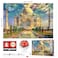 Educa - Taj Mahal , 1000 Piece Puzzle. Measurement: 68 X 48 cm. Comprend Fix Puzzle Tail Pour L'Accrocher Une Fois L'Assemblage I Finished. From 14 Ans (19613)