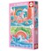 Educa - Set Of 2 Children's Puzzles With 48 Pieces. Magical Unicorns. Measurements: 28 X 20 Cm. Recommended From 4 Years (20223)