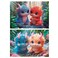 Educa - Set Of 2 Puzzles For Children With 100 Pieces, Adorable Monsters, Dimensions: 40 X 28 Cm, Recommended From 6 Years (20224)