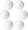 CRAFT MAGIC 6-Pack 4-Inch Foam Balls &ndash; White Polystyrene Smooth Round Balls for Arts &amp; Crafts, School Projects, Weddings, Christmas and Home Decoration