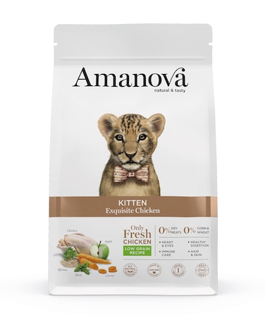 Amanova Cat Kitten Exquisite Chicken 1.5kg