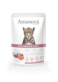 Amanova Pouch Cat Tasty Salmon &amp; Turkey Wet Food 85g