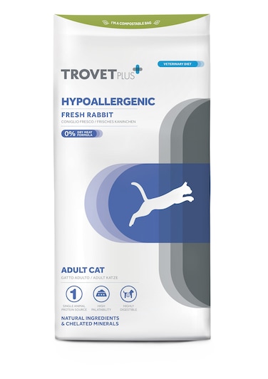 Trovet Plus Adult CAT Hypoallergenic Rabbit Veterinary Diets 2,5kg