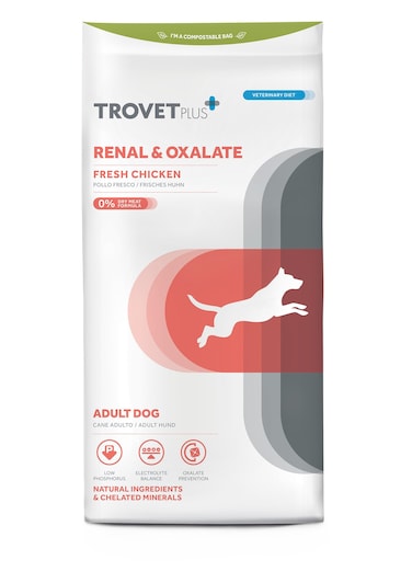 Trovet Plus Adult Dog Renal &amp; Oxalate Chicken Veterinary Diets 3kg