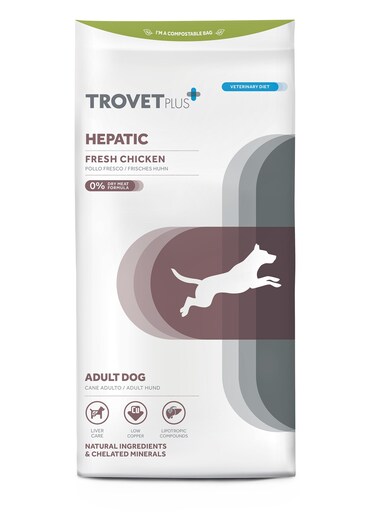 Trovet Plus Adult Dog Hepatic Chicken Veterinary Diets 3kg