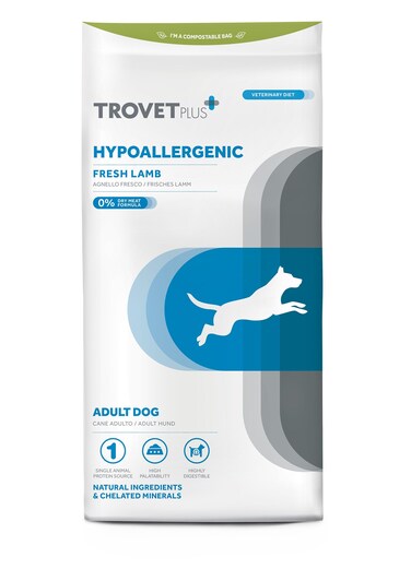 Trovet Plus Adult Dog Hypoallergenic Lamb Veterinary Diets 10kg