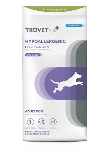 Trovet Plus Adult Dog Hypoallergenic Venison Veterinary Diets 10kg
