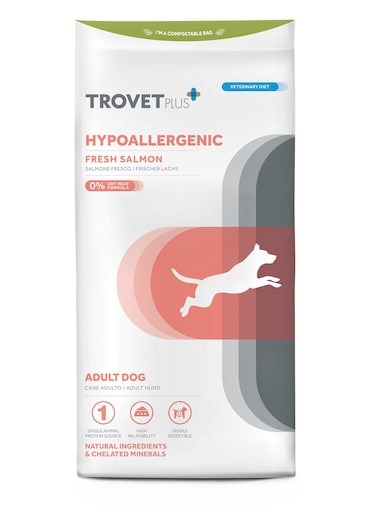 Trovet Plus Adult Dog Hypoallergenic Salmon Veterinary Diets 10kg