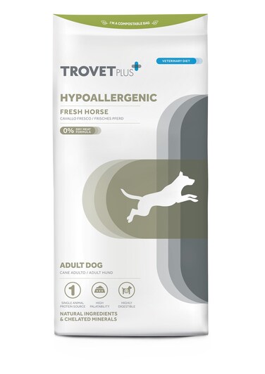 Trovet Plus Adult Dog Hypoallergenic Horse Veterinary Diets 3kg