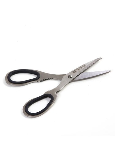 3In1 Kitchen Scissors Opener And Nut Cracker 22.5X7.5X1Cm Multicolor Silver