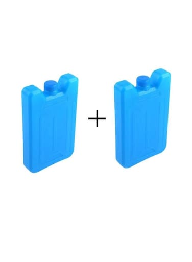 2 Pieces Ice Cube Storage Bin for Freezer Cooler Ice Packs