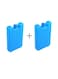 2 Pieces Ice Cube Storage Bin for Freezer Cooler Ice Packs