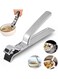Clip Bowl Plate Clamp, Upgrade Heavy Duty Kitchen Utensil Tongs, Serving Food Tongs Tweezers, Multi-Purpose Kitchen Cooking Tools for Bowl, Pan, Plates, Air Fryer