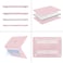 MOSISO Compatible with MacBook Air 13 inch Case 2025 2024 2023 2022 Release M4 A3240 M3 A3113 M2 A2681, Protective Plastic Hard Shell Cover Compatible with MacBook Air 13.6 inch Case, Baby Pink