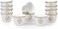 Porcelain Zain Cawa Cup, 80ml (12 Pieces, White &amp; Gold)    Luxurious Tea Cup, Coffee Cup