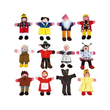 Finger Puppets 12 Characters