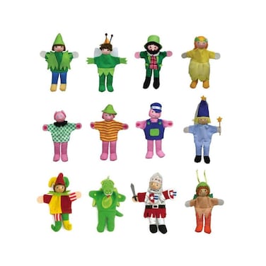 Finger Puppets 12 Characters