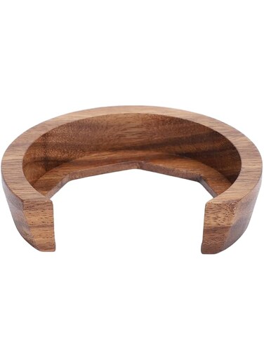 Cryfokt Walnut Wood Grouphead, Heat Resistant Heat, Coffee Machine Grouphead Replacement Part Compatible with E61 Series Coffee Machines for LELIT, ECM, WPM, EXPOBAR E61