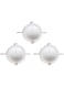 Dubai Gallery 3-Piece Dough Pastry Dumpling Mould White 9 X 5 X 9Cm