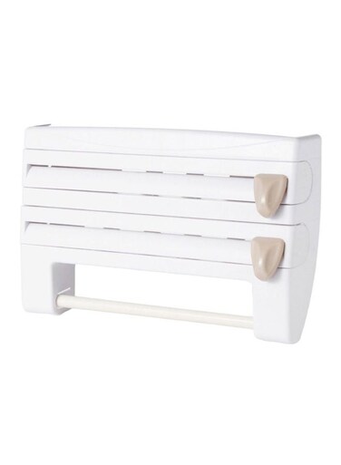 Food Wrap Dispenser White/Beige 42cm