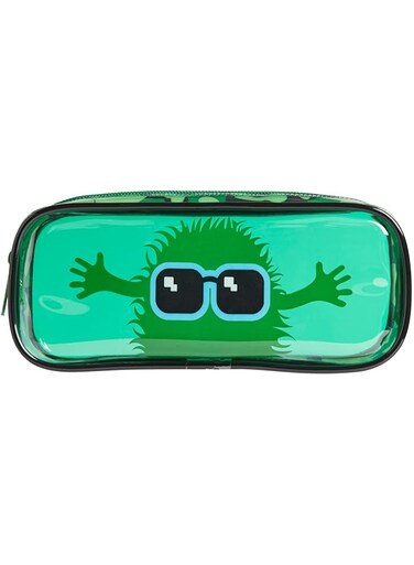 Tinc Black Transparent PVC School Pencil Case   Travel &amp; Cosmetic Bag