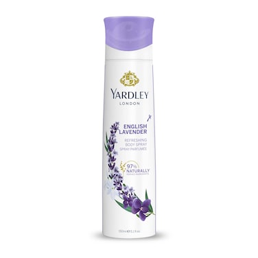 Yardley London English Lavender Refreshing Body Spray Clear 150ml